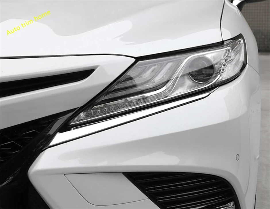 Lapetus передние фары лампы для век украшения бровей полосы Накладка подходит Toyota