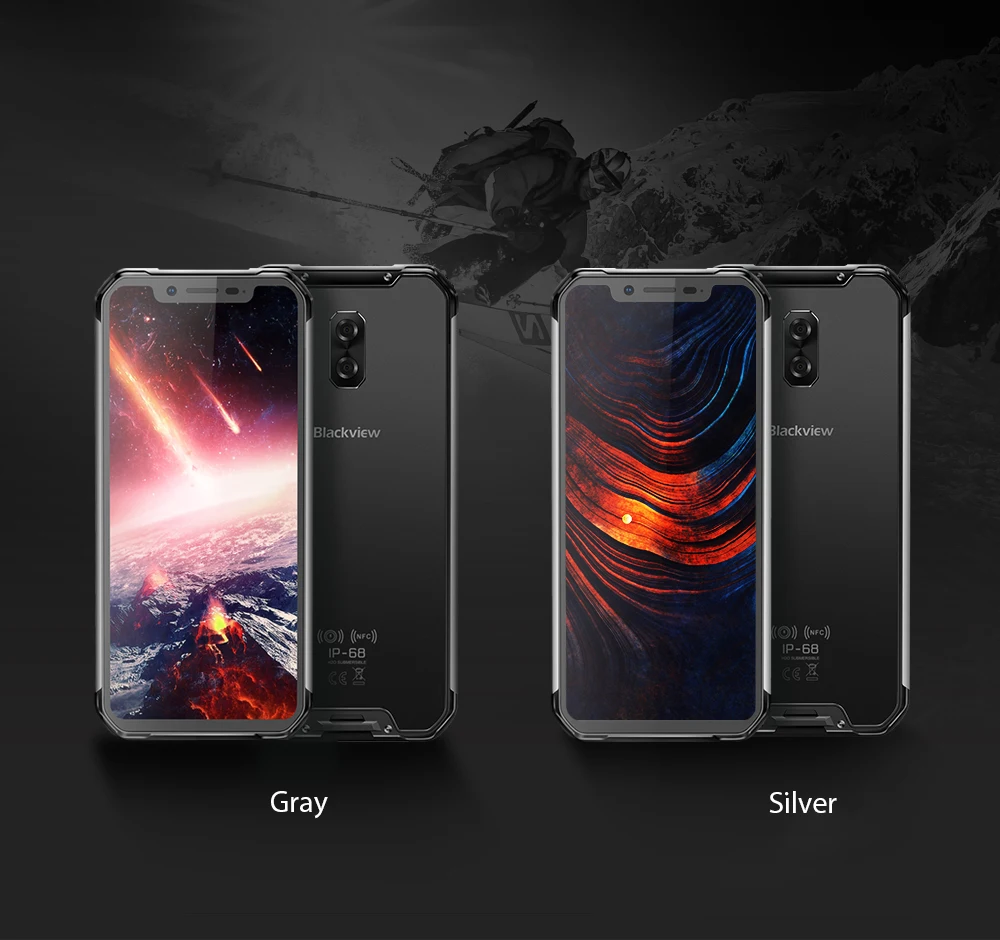 Blackview BV9600 Pro 6,2" Helio P70 IP68 водонепроницаемый прочный смартфон MT6771T Android 9,0 6 ГБ 128 Гб 4G мобильный телефон 5580 мАч