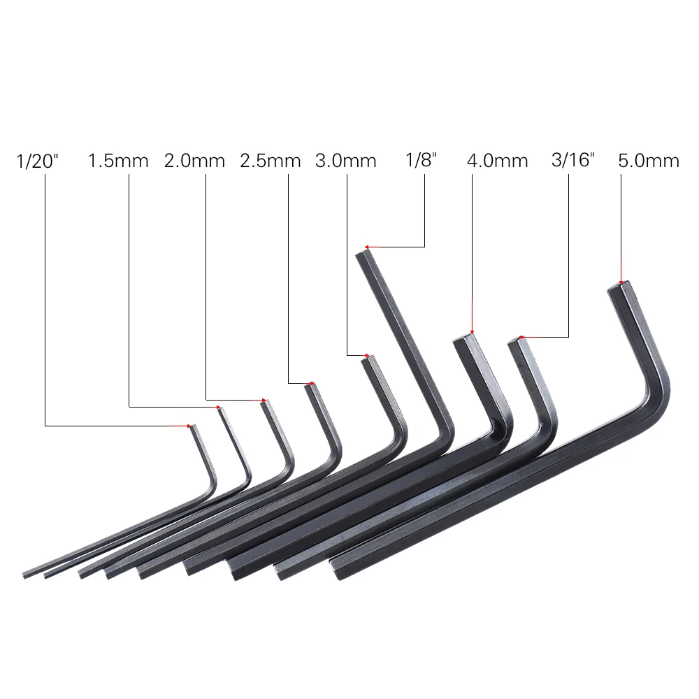 Высокое качество 9 шт. Регулировка бас-гитара для шлица звездочка Набор торцевых