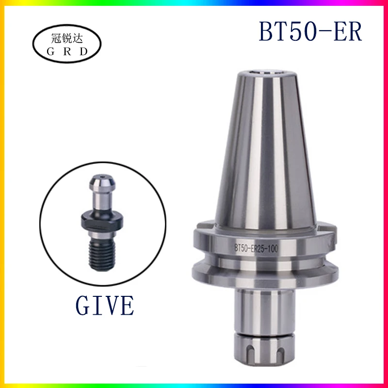 1 комплект bt50 er16 er20 er25 er32 er40 хвостовик ножа + тяговые гвозди для станка с ЧПУ