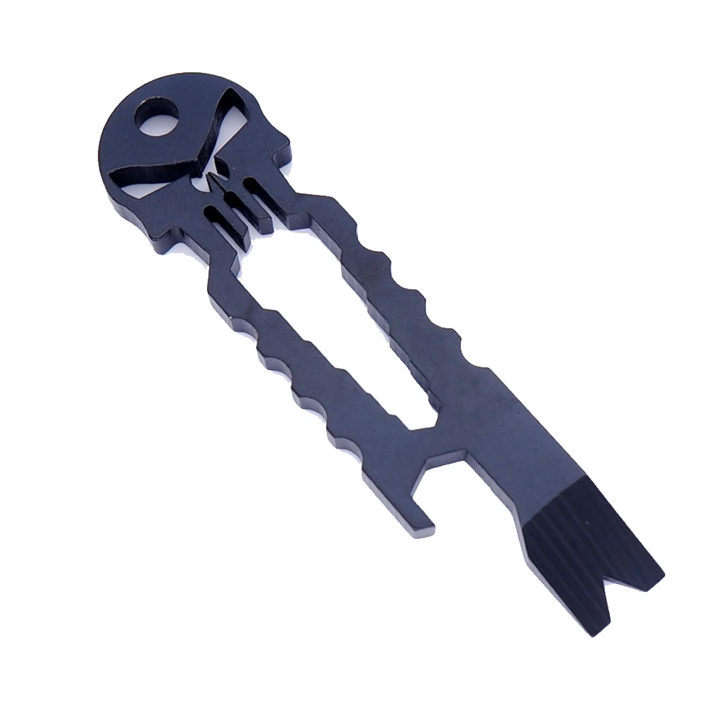 Открытый брелок из нержавеющей стали тактические карманы многофункциональный