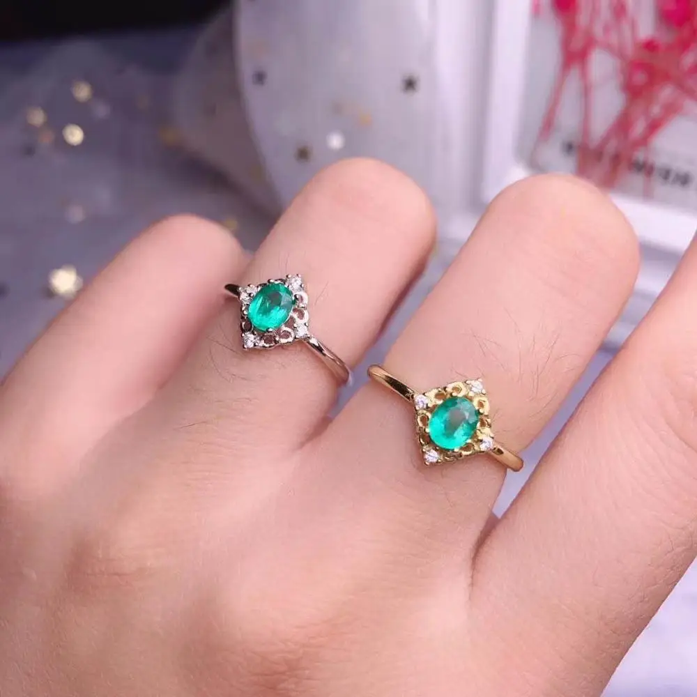 

Real Natural Emerald jewelry set Natural Real Emerald 925 sterling silver 1pc pendant,1pc ring,2pcs Earring