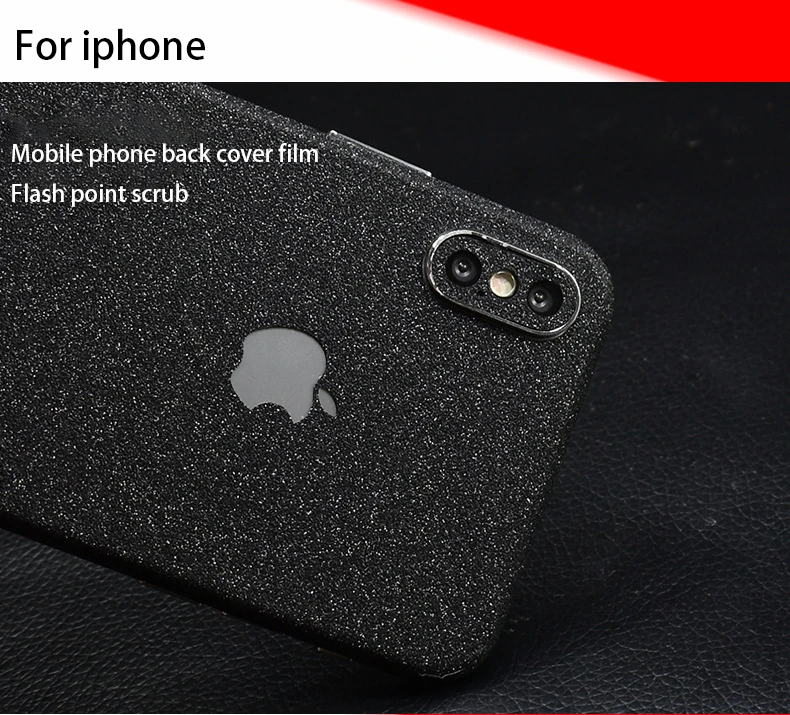 Новые матовые наклейки на телефон для iPhone 8 6 6S 7 Plus задняя защитная пленка наклейка для iPhone XS X задняя Pegatinas Adesivos аксессуары