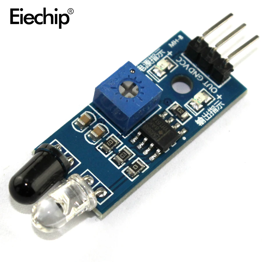

10pcs/lot IR Infrared Obstacle Avoidance Sensor Module for Arduino Smart Car Robot 3-wire Reflective Photoelectric New