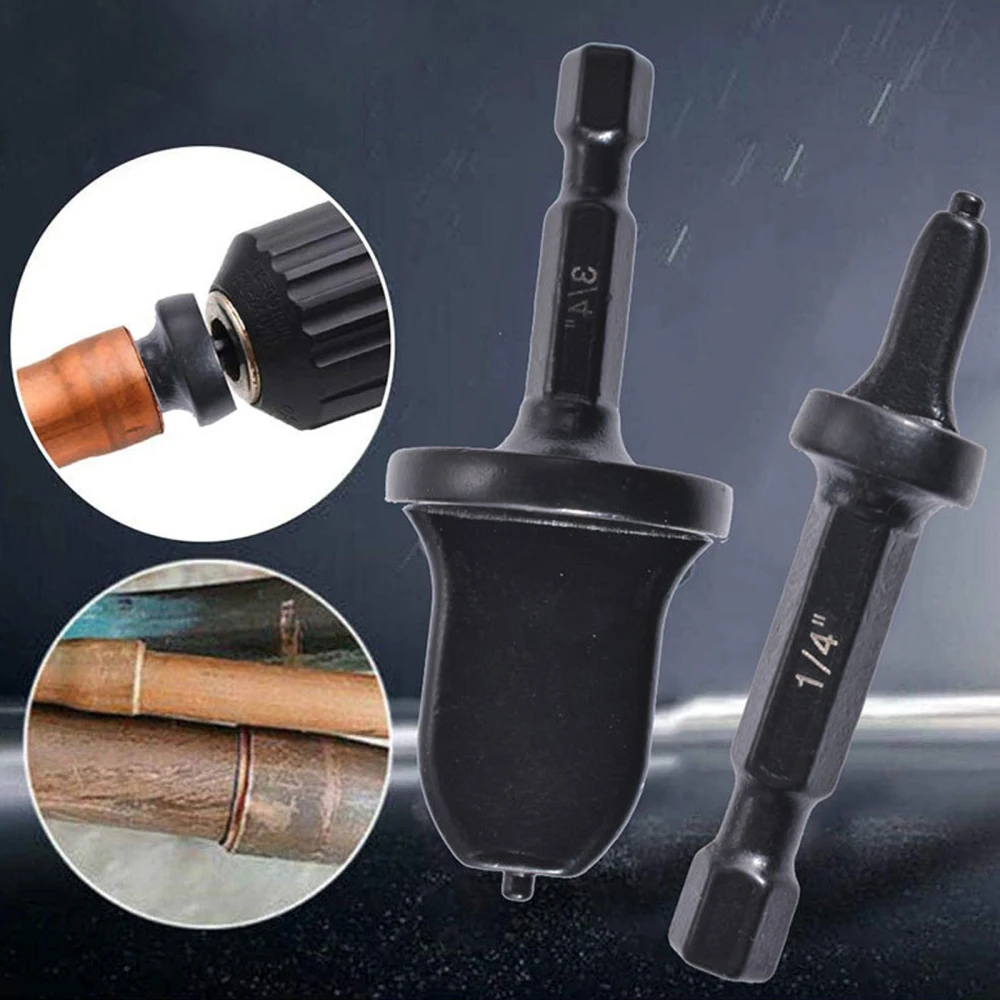 

Reaming Drill Hex Handle Tube Expander 5pcs Woodworking Tool 1/4inch High Carbon Steel Electric Air Conditioning Copper Pipe
