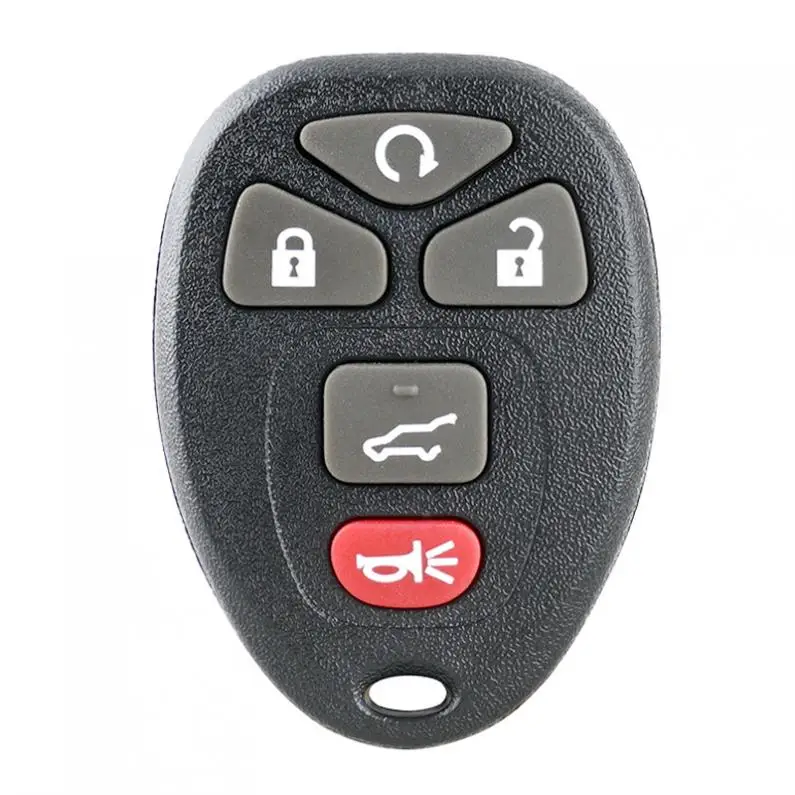 

2 Pcs 4+1 Buttons Car Remote Key Fob C60270 / OUC60221 Fit for Chevy Silverado Traverse Avalanche Equinox Express