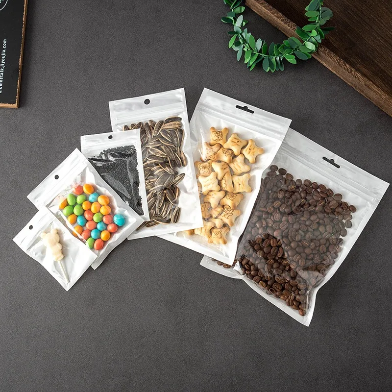 100 шт. пластиковые пакеты на молнии с застежкой-молнией | Дом и сад