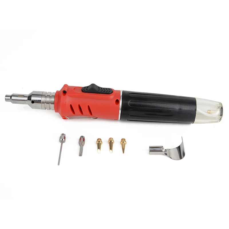 Новое поступление 10в1 Professional Газовый паяльник Комплект Авто сварочный фонарь для