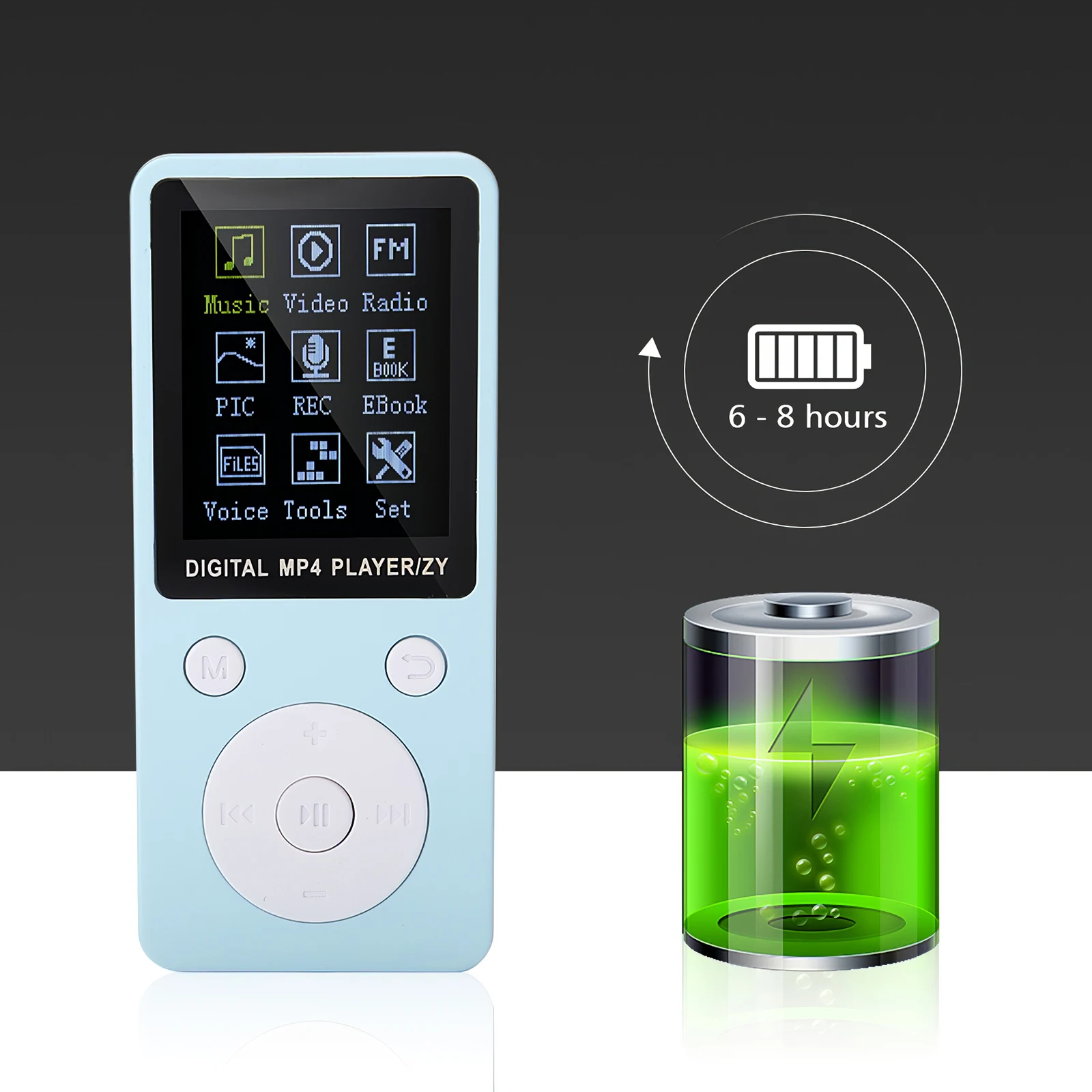 Поддерживает музыку Видео Радио Запись электронная книга для дома офиса школы