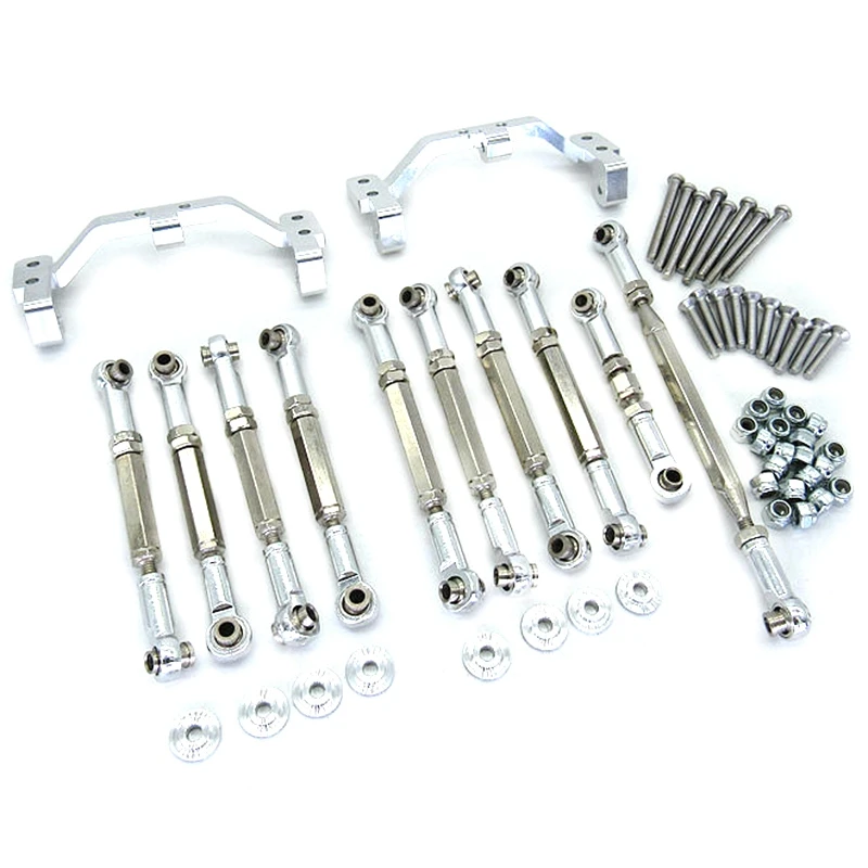 

Metal Pull Rod Steering Rod Link Tie Rod Mount for MN D90 D91 D96 D99S MN90 MN99S 1/12 RC Car Upgrade Parts