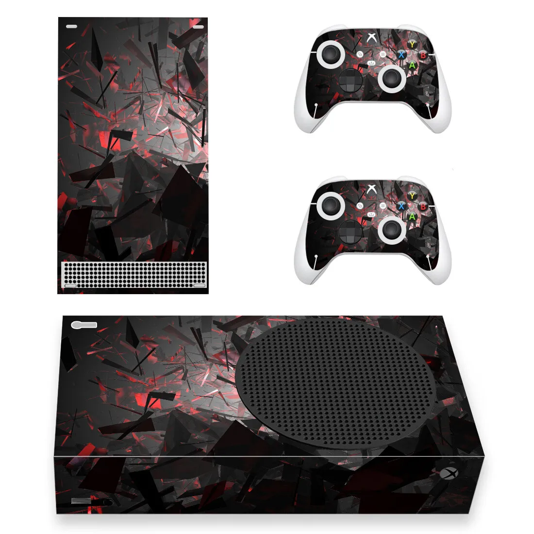 Custom Design Skin Sticker Decal Cover for Xbox Series S Console and 2 Controllers Xbox Series Slim Skin Sticker Vinyl
