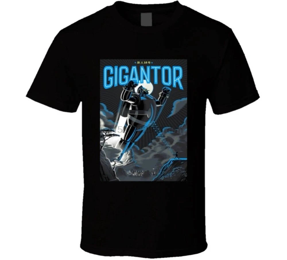 Cotton Shirts Robot Mens T Shirt Action Anime Cartoon New From US Hot Sale Casual Clothing |