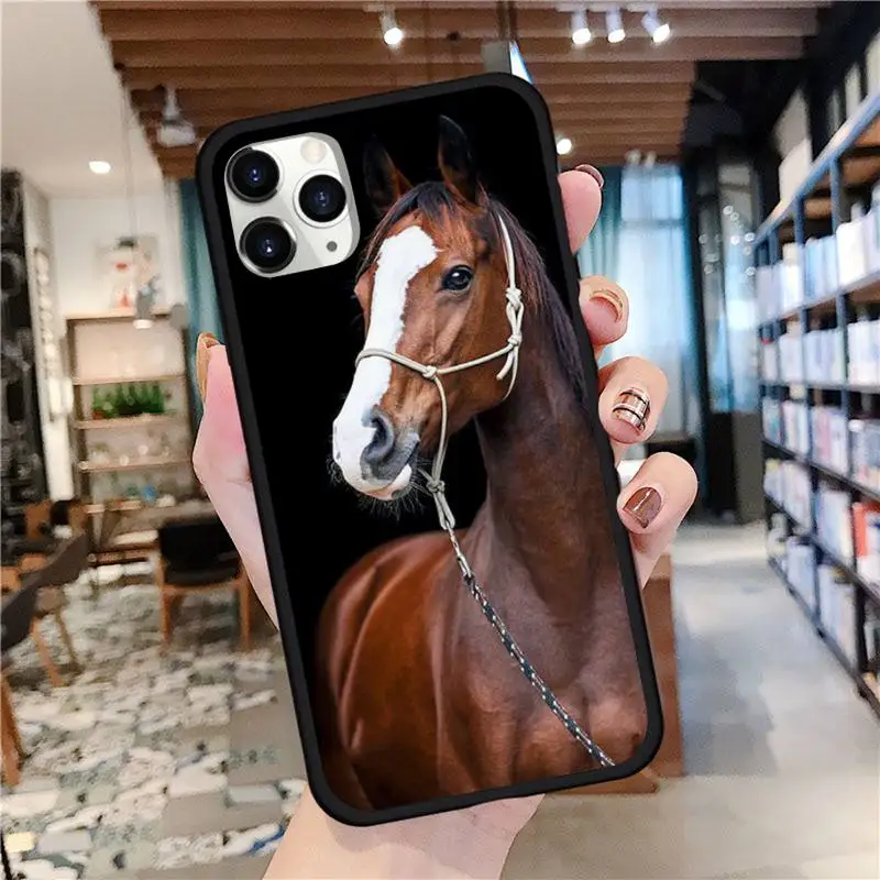 

Horse Pony Pattern Phone Case for iPhone 11 12 mini pro XS MAX 8 7 6 6S Plus X 5S SE 2020 XR