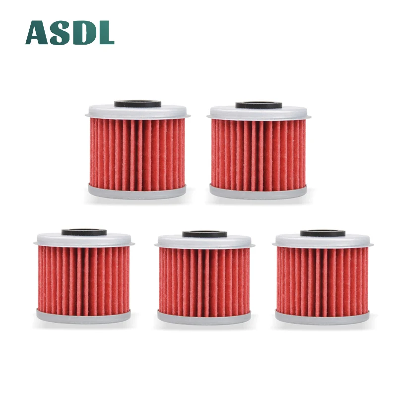 

5Pcs Motorcycle Oil Filter For Honda TRX450R 2006-2014 & TRX450R 2004-2013