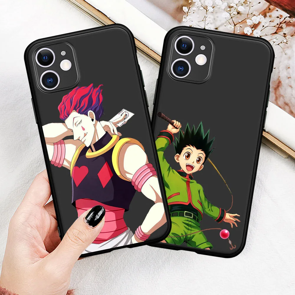 

Hunter X Hunter HXH Cute Killua Zoldyck Anime Phone Case Coque For iPhone 11 12 Pro Max 8 7 6 6S Plus XR 10 X XS Max 5 5S SE2020