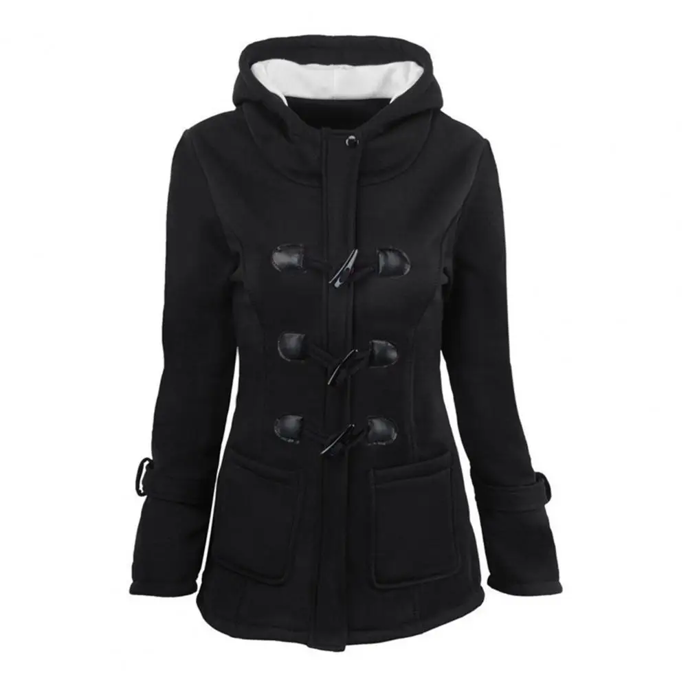 

Casual Women Coat Fleece Lined Windproof Jacket Winter 2023