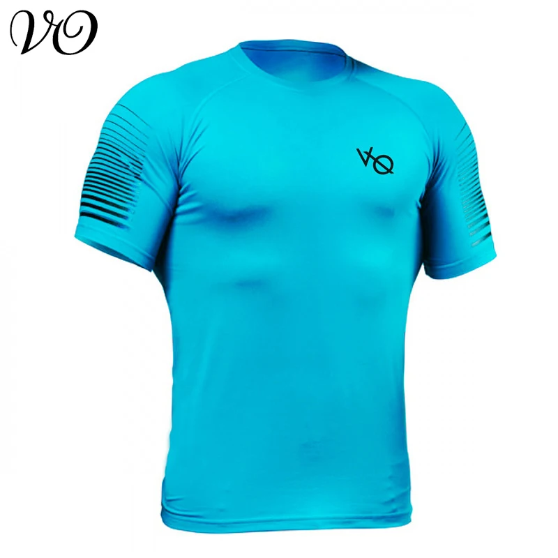 

Outdoor streetwear fashion men's T-shirt summer quick-drying fitness sportswear casual round neck short-sleeved shirt