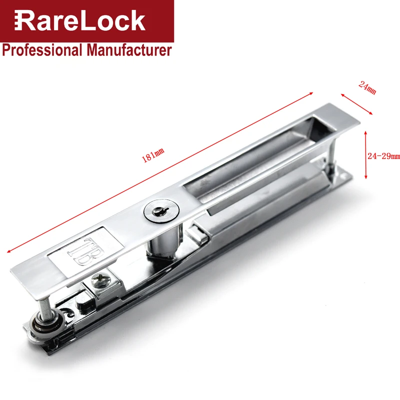 Раздвижные дверные замки из цинкового сплава для современного интерьера дверь