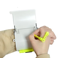 3 page wrist writing dive slate with pencil and o rings scuba gear accessory absnylon 13 2 12 3cm snorkeling accessories