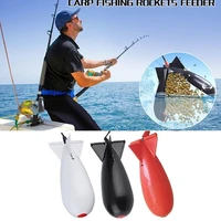 new 1pc carp fishing beater rockets spod bomb thrower tackle feeders float bait holder container accessories