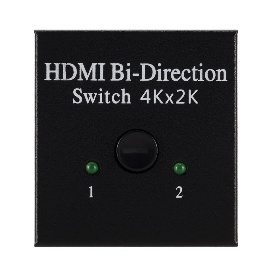 HDMI-совместимый сплиттер 4K переключатель KVM двунаправленный 1x 2/2x1 коммутатор 2 в 1