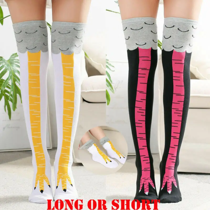 Симпатичные забавные гольфы для женщин и девочек креативные чулки фитнеса с
