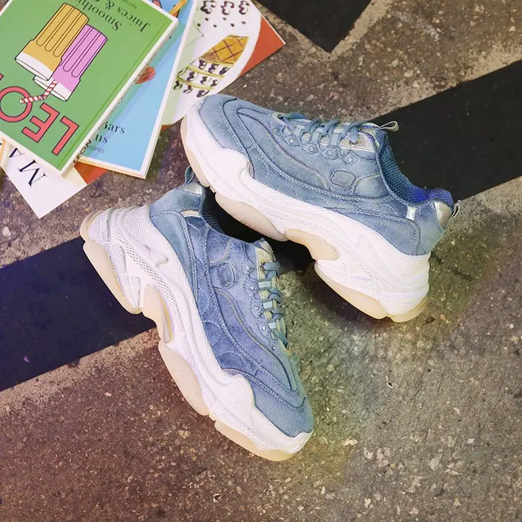 Женская повседневная обувь на плоской подошве удобные дышащие кроссовки