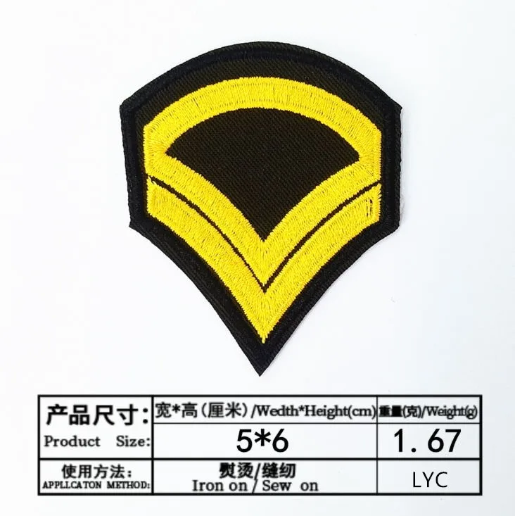 Новое поступление 10 шт. значков вышитые нашивки популярная аппликация для