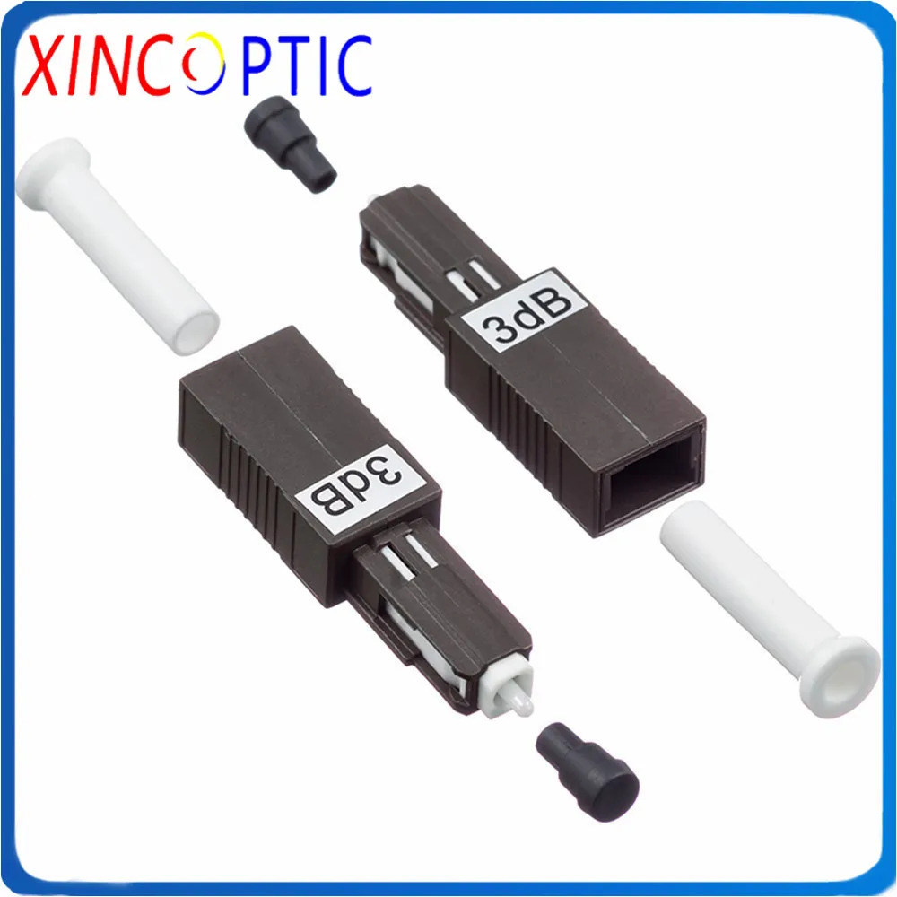 ST/LC/SC/FC/MU фиксированный плагин аттенюатор SC LC FC ST MUUPC 3 дБ 5 7 Одномодовый