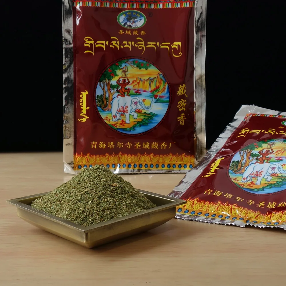 Тибетский ламинарный порошок ламинарическая буддистская церемония фумигации