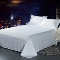 hotel sheet mattress cover 40s 60s tribute silk 100 cutton solid high end white fitted bed sheet satin for home hotel sheet