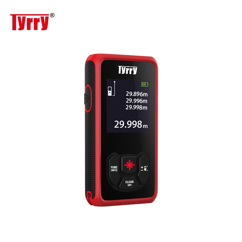 Мини лазерный дальномер TYRRY 40 м Trena цифровой | Инструменты