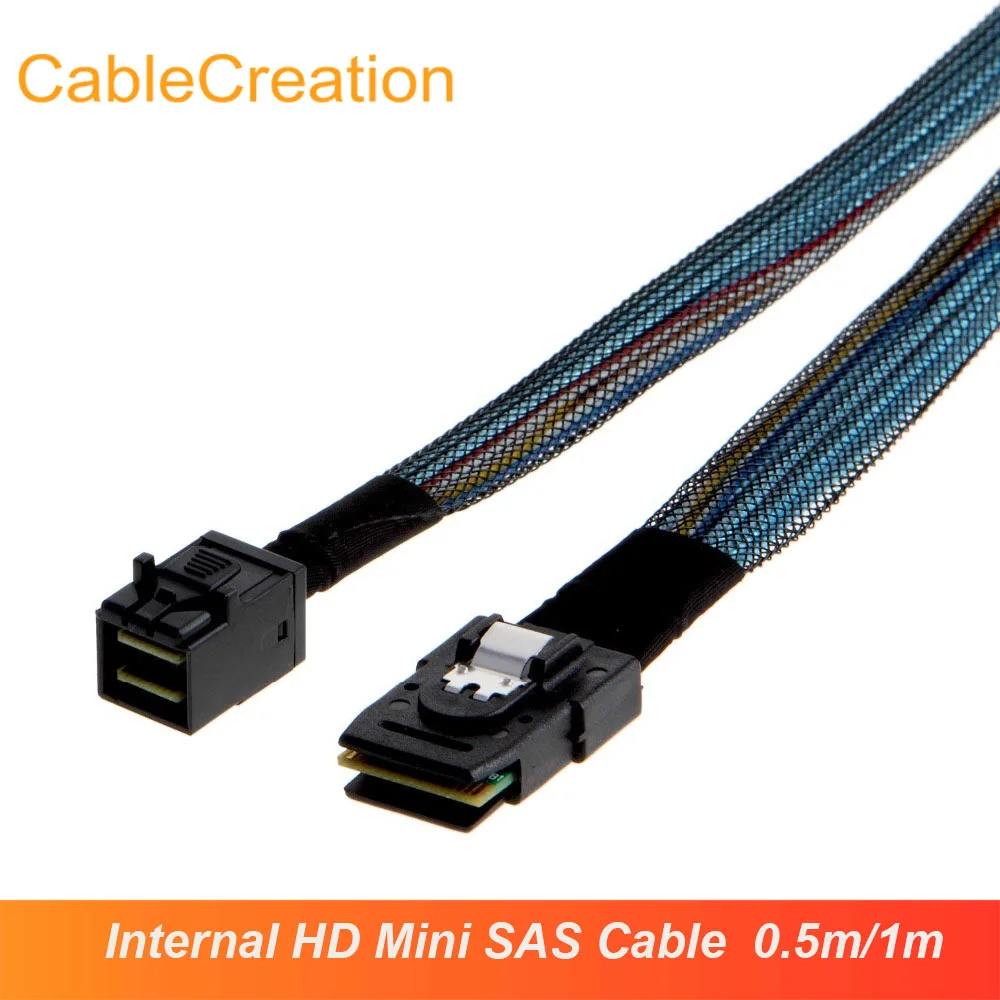 Внутренний кабель CableCreation Mini SAS для 36 контактов подключения к жесткому диску 0 5 м/1