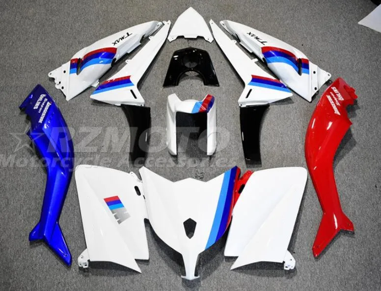 

New ABS Aftermarket Motorcycle Fairing kit Fit For YAMAHA Tmax 530 2012 2013 2014 12 13 14 Bodywork set Red blue white