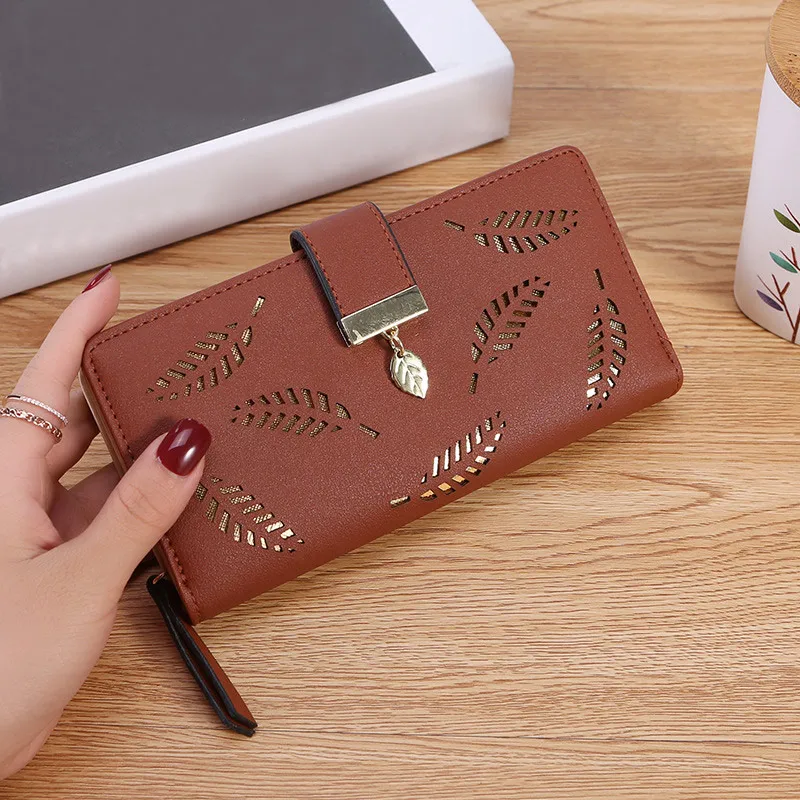 Новое поступление женский кошелек RFID Блокировка скраб кожа мульти держатель для