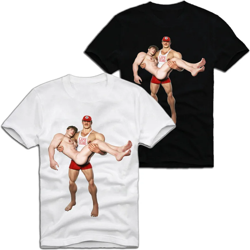 E1Syndicate/футболка с надписью Life Guard Gay Pride Schwul Tom Of Finland Lgbt A511 уличная одежда