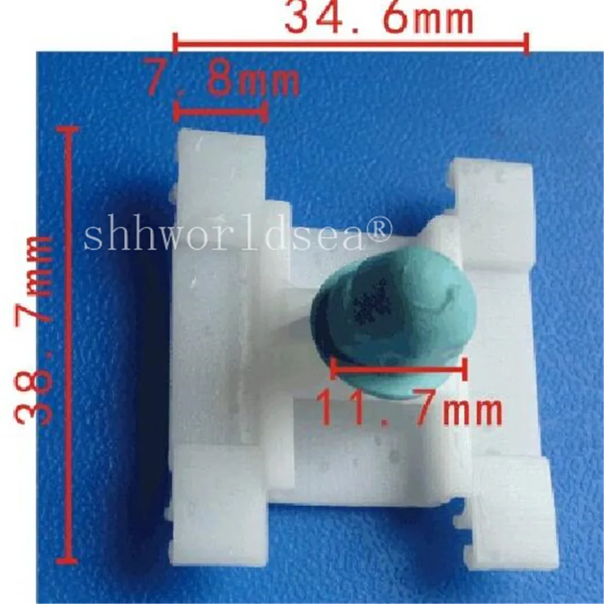 100 шт. для VW GOLF MK3 FORGTI VENTO зажимы дверных накладок внешнее крепление VR6 1H 0853585 B 55276