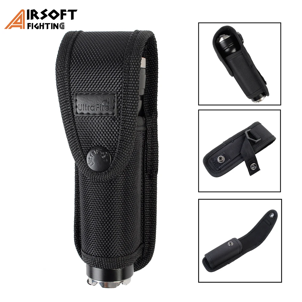 Тактический фонарик Молл поясная кобура на открытом воздухе Охота Пеший Туризм