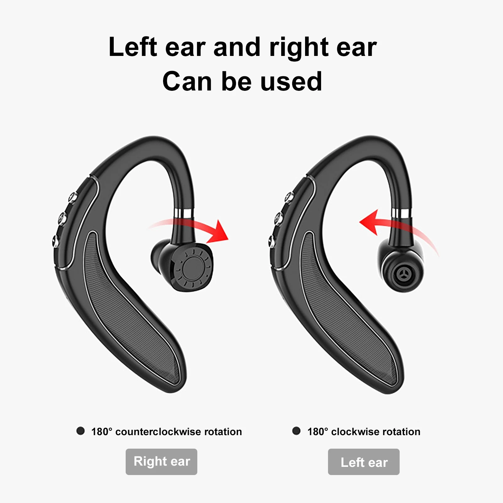 2020 стерео беспроводные наушники Bluetooth 5 0 с крючком бизнес-гарнитура микрофоном