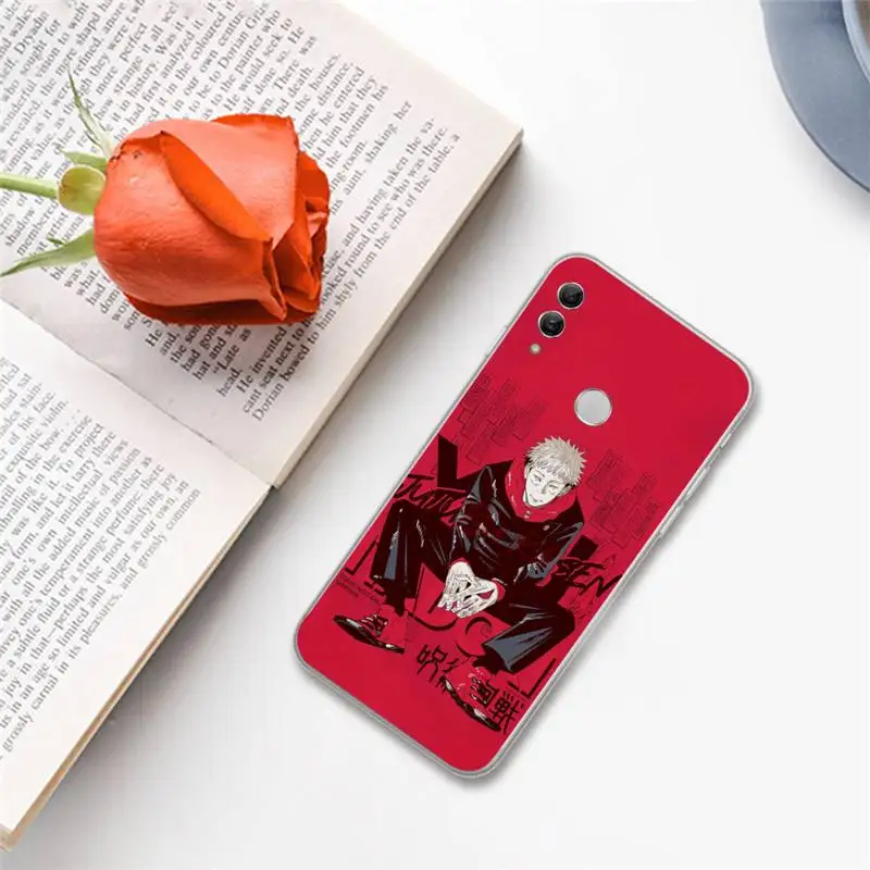 

Jujutsu Kaisen Anime Phone Case For Huawei Honor 7C 7A 8X 8A 9 10 10i Lite 20 NOVA 3i 3e