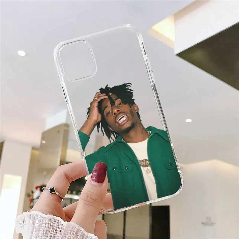 

Playboi Carti Phone Case Transparent for iPhone Samsung xiaomi 11 12 6 7 8 9 20 Pro X Max XR Plus mobile bags