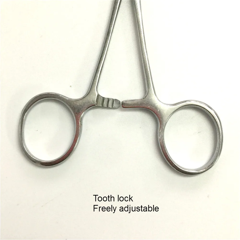 Hemostec щипцы с прямой головкой медицинский инструмент из нержавеющей стали 18 см