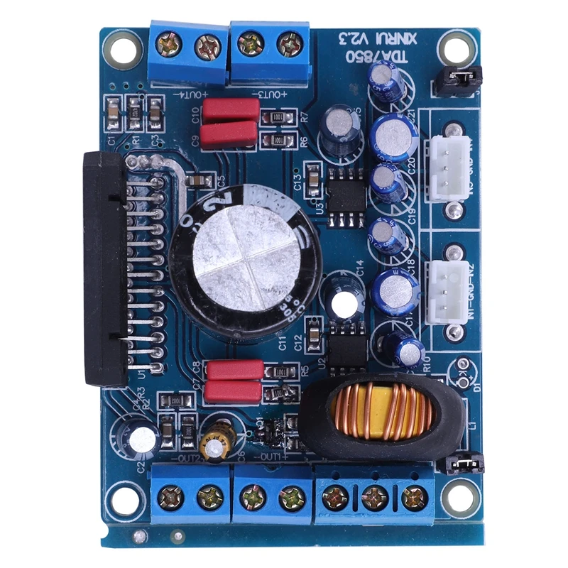 

TDA7850 Car Audio Power Amplifier Board Stereo 4x 50W with BA3121 Denoiser 12V M