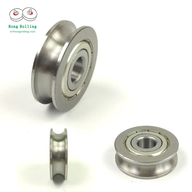 

10*35*11 U groove bearing diameter 35mm,bearing inner diameter 10mm,bearing thickness 11mm,bearing U groove diameter 5/6/7mm
