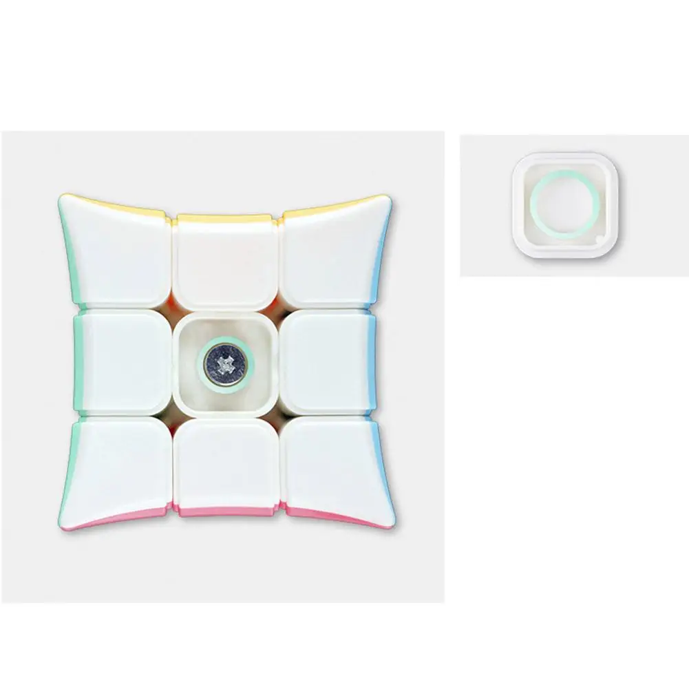 Выпуклая пластырь гладкая головоломка кубик в форме инопланетянина игрушка для