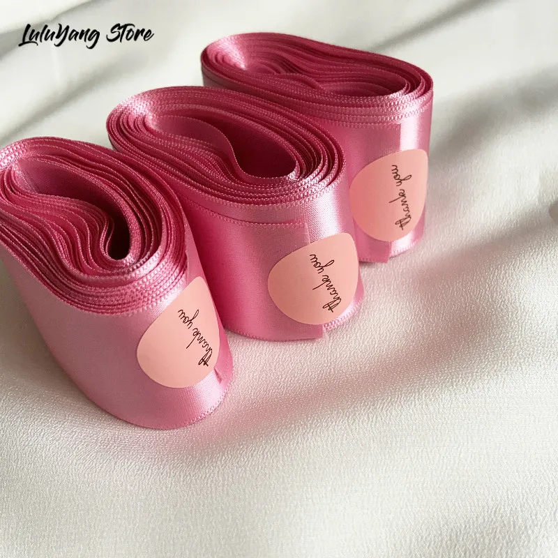 Атласная лента для упаковки подарков на Рождество 25 мм 40