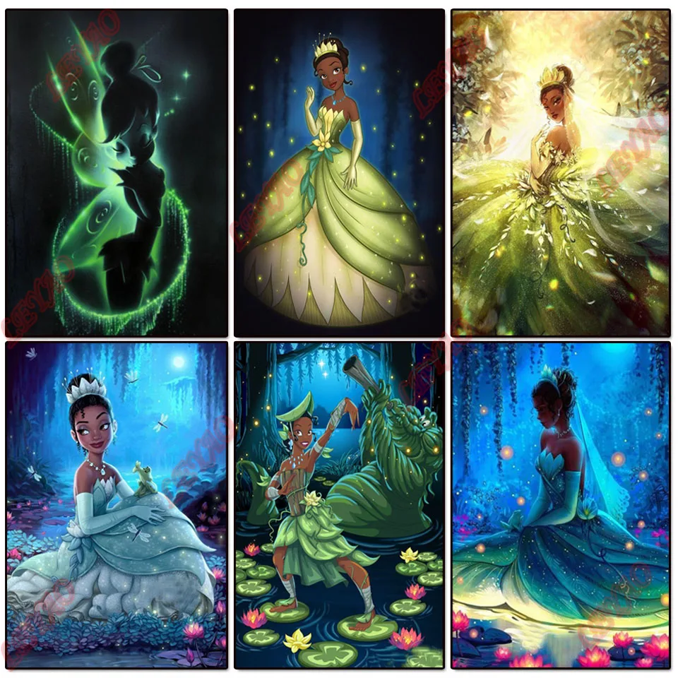 Алмазная живопись Disney Girl Wonder Fairy Tinker bell Рождественская вышивка Full Drill крестиком из