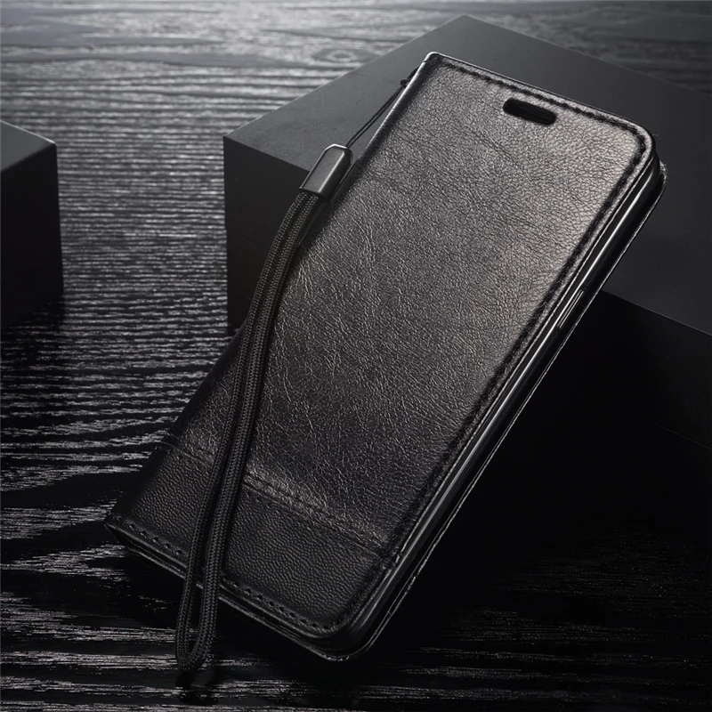 Магнитный Роскошный кожаный флип чехол для телефона samsung Galaxy Note 10 Plus держатель