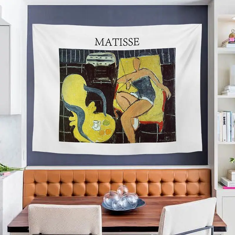 

North Europe Popular Background Cloth Bedroom Dormitory Decoration Tapestry Polyester Printed Tapestries Protector