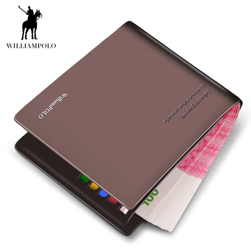 Тонкий кошелек для мужчин чехлы карт роскошный брендовый минималистичный